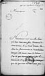 [Lettre de Beauharnois et Hocquart au ministre au sujet des ...] 1735, octobre, 07