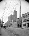 Exterior view of Dawes brewery ca 1920s
