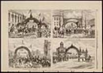 London, Ontario - Reception of His Excellency, the Governor General - The Triumphal Arches November 2, 1872.