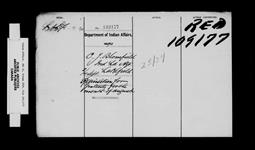 MUD AND RICE LAKE AGENCY - REQUISITION FOR PATENTS FOR THE MONTH OF AUGUST 1890