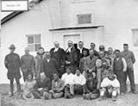 Group of Inuit with R.C.M.P. officer, lawyers and judges n.d.