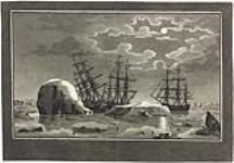The ship Prince of Wales runs aground on an iceberg during the night of July 24, 1821. Lat. 61.42 N. Long. 65.12(?) W 24 July 1821