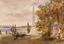 Wolfe and Montcalm Monument, Quebec City, Canada East / Le monument à Wolfe et à Montcalm, à Québec, au Canada-Est 1841