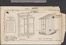 Fig. 1. [Plan of a latrine] [architectural drawing] [1914]