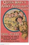 Queen Mary's Army Auxiliary Corps, Enrol Today 1914-1918