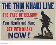 The Thin Khaki Line Keeps the Fate of Belgium 1914-1918
