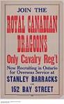 Join The Royal Canadian Dragoons 1914-1918