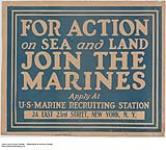 For Action, Join the Marines 1914-1918