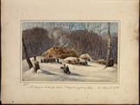 A Sugar Camp near Penetanguishene 25 March 1837