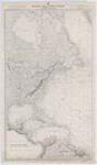 North Atlantic Ocean [cartographic material] : western portion 1 Nov. 1870, 1939.