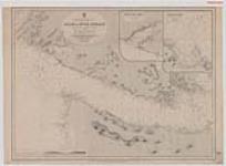 Juan de Fuca Strait [cartographic material] : from the latest Admiralty surveys, 1883 12 July 1883, 1894.