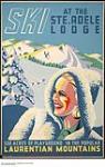 Ski at the Ste. Adele Lodge ca. 1935-1958