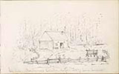 Log Hut, Beauharnois Canal 1857