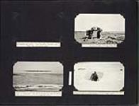 Inuit cache at Basil Bay, Barnes Island at mouth of Basil Bay and digging out whaleboat, Basil Bay, Coronation Gulf 1931