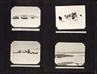 Expedition leaving Cape Dorset for Camp Kungovik, dog team on Andrew Gordon Bay, camp in Chorbak Inlet, Nunavut 1929.