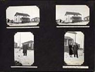 Dr. and Mrs. J.A. Urquhart in front of their home at Aklavik, Northwest Territories September, 1935