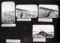 Views of the ice breakup on Slave River at Fort Smith's waterfront, Northwest Territories 1940