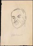 Portrait sketch of Douglas Harkness n.d.