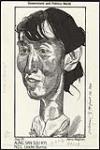Portrait of Aung San Suu Kyi 28 August 1989