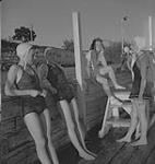 Winnipeg, 1940's. Unidentified Group of Women in Bathing Suits [between 1940-1949]