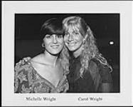 Michelle Wright and Carol Wright. (publicity photo) [between 1990-1993].