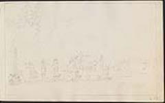 Encounter with Loucheux Indians, Mackenzie River / Rencontre de Loucheux sur le Mackenzie 2 July 1826