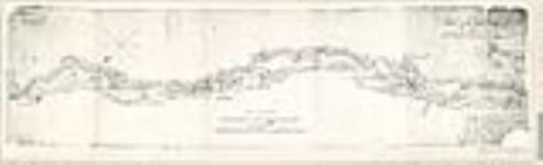 Sketch of the River Châteauguay from La Fouche to the advance of Outard. J. Jebb, Lt. Royl. Engr Feby 16, 1814. [cartographic material] 1814