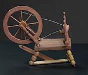 Spinning wheel ca. 1950-1951.