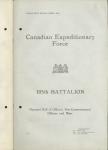 Canadian Expeditionary Force - 105th Battalion - Nominal Roll of Officers, Non-Commissioned Officers and Men 1915-1917