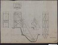 Mechanical drawings pertaining to mining dredges and other mining equipment used by the Yukon Consolidated Gold Company [technical drawing] 1906-1942.