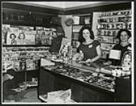 [Magazine counter, Regina, Saskatchewan, 1950s] ca. 1950