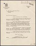 Lettre de W.M. Birks à William Lyon Mackenzie King, juin 1938