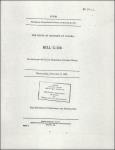 Claims Processes - I.C.C. Bills in 1960s 1963-1966