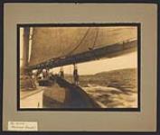 Fishing schooner Arcola, off the Labrador coast? [ca. 1930].