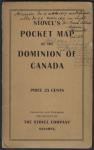 Stovel's pocket map of the Dominion of Canada [cartographic material] Entered according to act of Parliament of Canada in the year 1906, by the Stovel co., at the Department of Agriculture. 1906.