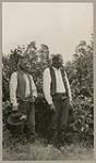 [Two Midewiwin leaders from Red Lake at Lac Seul] 1920