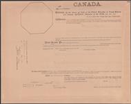 [Patent no. 9555, sale no. 262] 2 May 1890 (14 October 1872)