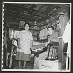 Typical bedroom of a Japanese evacuee home at Lemon Creek [1945/06/16-1945/06/28]