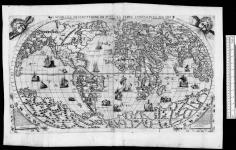 Universale descrittione di tutta la terra conosciuta fin qui [cartographic material] / Ferando Berteli Exc. 1565 [1565].