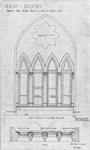 East Block, Parliament Buildings, Ottawa. Departmental buildings. Proposed new window frames and sash for room 110½ 1917.