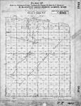 Tr. 7. Plan of part of Township 21 and Township 20, Range 23, West of 4th Meridian in Blackfoot Indian Reserve, Alberta, No. 146. Surveyed under instructions from the Department of Indian Affairs. Dated August 24, 1910. William H. Waddell, D.L.S.... [Additions to 1926/Additions jusqu'en 1926]