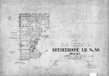 Treaty No. 4. Plan of the subdivision of the portion surrendered in 1909 of the Keeseekoose I.R.  No. 66, Sask. Surveyed by J. Lestock Reid, D.L.S., May 1910.... [2 copies/2 exemplaires]