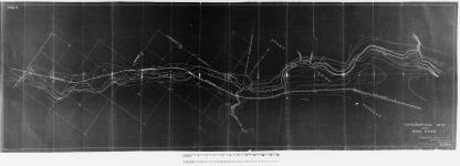 Topographical map showing Bow River [and Stony Indian Reserve/et la réserve indienne Stony]. Calgary Power & Transmission Co. C. H. Mitchell, C.E., Chief Engineer, Toronto, Sept. 1907.