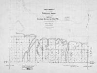 Treaty No. 4, N.W.T. Subdivision survey of part of Indian Reserve No. 75. Chief Piapot.  Surveyed in June and July 1889 by Chas. P. Aylen, D.L.S.