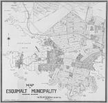 Map of Esquimalt Municipality, Vancouver Island, B.C. [showing Indian Reserve/montrant la réserve indienne]. Compiled and published by the Island Blueprint & Map Co....Victoria.