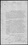 Signing Requisition on the Dept [Department] of Printing and Stationery for the Dept [Department] of Marine and Fisheries appt [appointment] of J.B. Halkett - M. M. and F. [Minister of Marine and Fisheries] 1911/06/13 1911/06/15