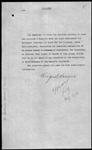 Vice Consul, Sweden, at Richibucto, New Brunswick, George Alfred Hutchinson, temporary recognition - Ext. Aff. [External Affairs] 1911/07/13 1911/08/01