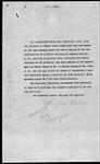 Hampton Station, New Brunswick Public Building purchase of property of J. Milton Barnes of St John [Saint John] New Brunswick for site - Min. P.W. [Minister of Public Works] 1911/09/02 1911/09/11