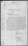 Coasting Trade - Extension of time within which steamships of certain nations may participate in Coasting Trade of Canada - Min. Customs [Minister of Customs] 1911/11/13 1911/11/20