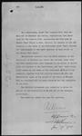 Rapide Plat Canal - Release $1500 Drawback to Roger Miller and Sons - Contract improvemt [improvement] Lock 24 - Lower Entrance - M. R. and C. [Minister of Railways and Canals] 1914/01/19 1914-01-19